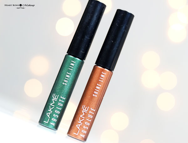 Lakme Absolute Shine Line Shimmery Bronze Sparkling Olive Review Swatches Price