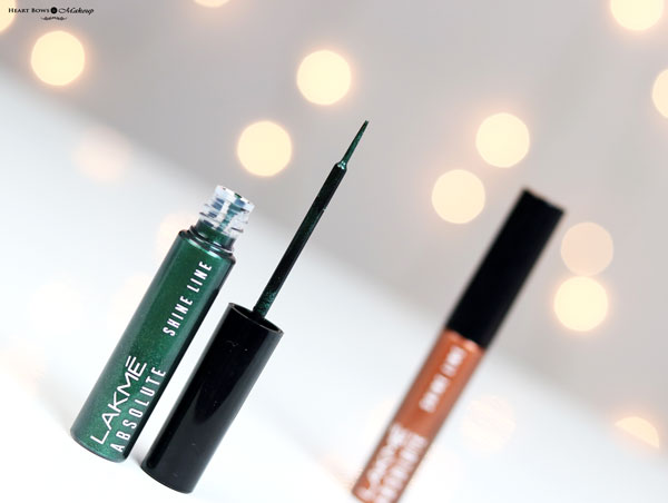 Lakme Absolute Shine Line Sparkling Olive Review Swatches