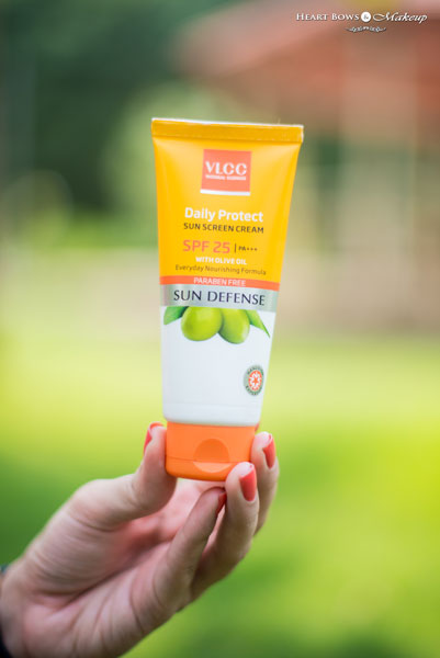 Best Herbal Sunscreen India VLCC Daily Protect Sunscreen SPF 25 Review