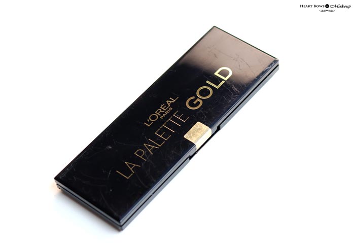 L'Oreal Paris Color Riche La Palette Gold Review Price Buy Online India