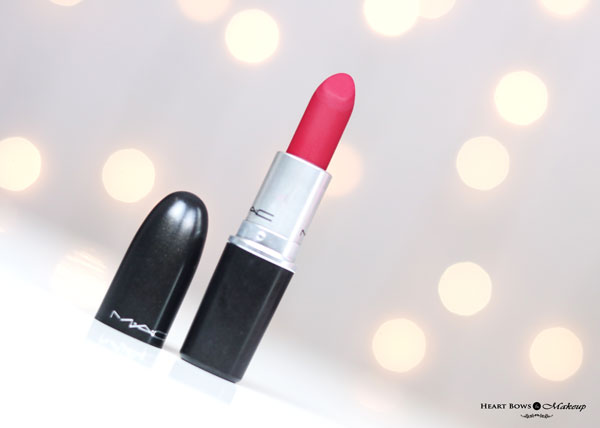 MAC Retro Matte Lipstick All Fired Up Review Swatches