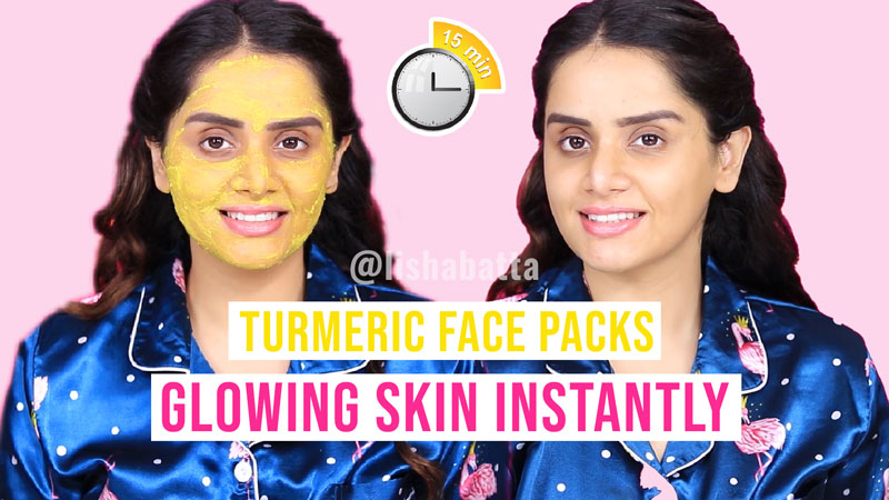Turmeric Face Mask For Glowing Skin Whitening Instantly